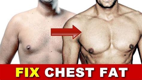 How To Get Rid Of Man Boobs Gynecomastia Reduce Chest Fat Fitness