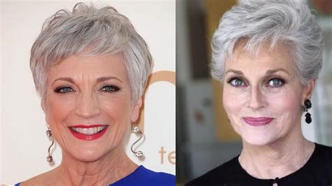 Short Hairstyles For Over 50 Year Old Woman With Glasses