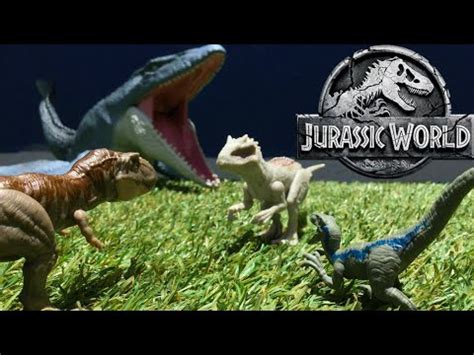 T-Rex vs Indominus Rex vs Blue | Jurassic World Final | Low Budget Remake - YouTube