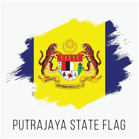 Malaysia State Putrajaya Vector Flag Design Template 21969120 Vector ...