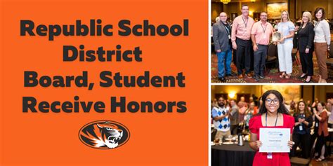 Republic School District Board, Student Receive Honors | Republic ...