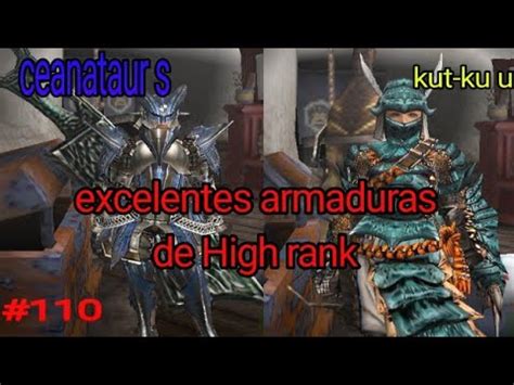 Mhfu High Rank Como Fazer A Armadura Do Shogun Ceanataur E Blue Kut