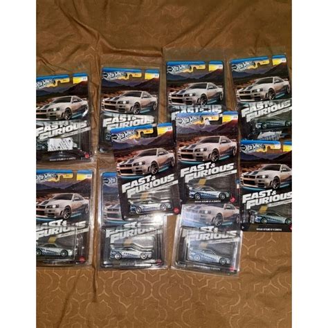 Jual Hot Wheels Fast Furious Set Brian O Corner Nissan Skyline R34
