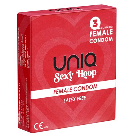 UNIQ Sexy Hoop 3 Latexfreie Frauenkondome Im Slip Aus Der