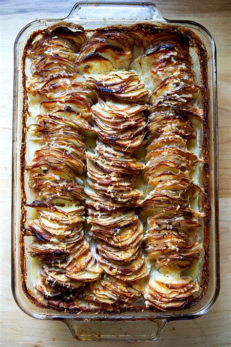 Hasselback Potato Gratin No Peel Make Ahead Desertridgems