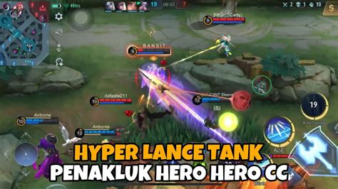 Lance Build Tank Hero Most Pick Mpl Cocok Buat Lawan Hero Hero