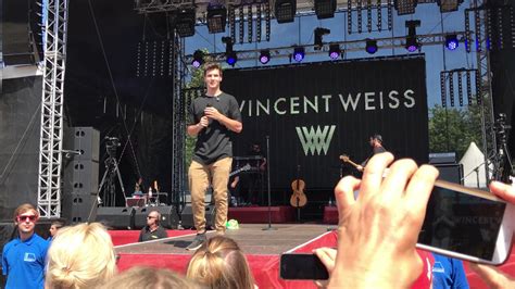 Wincent Weiss Musik Sein Live Bad Vilbel Youtube