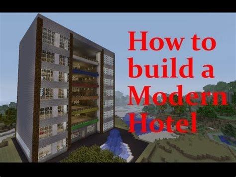 Minecraft Hotel Blueprints