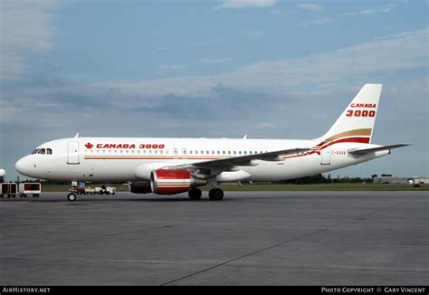 Aircraft Photo Of C Gvxa Airbus A320 212 Canada 3000 Airhistory