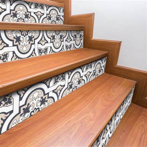 Traditional Stair Risers Stickers Minimalist Pack Of 6 Etsy Stair