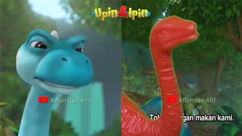 Brontosaurus Menyelamatkan Upin Upin Dari Kejaran T Rex Kompilasi