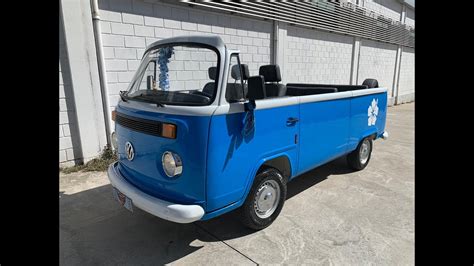 Vende Se Vw Kombi Convers Vel Legalizada Azul Exclusiva R