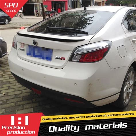 For Morris Garages MG6 Spoiler High Quality ABS Material Car Rear Wing