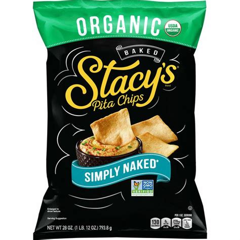 Stacy S Organic Simple Naked Pita Chips 28 Oz Costco Food Database