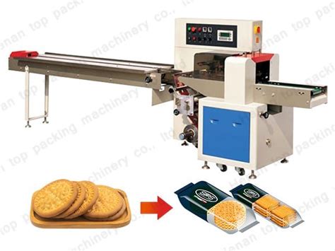 Biscuit Packing Machine Biscuit Wrapping Machine Tophenan Packing