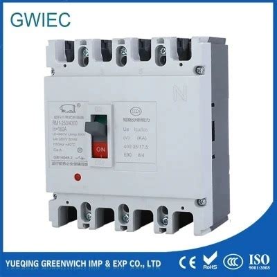 380V 63A 3 Pole MCCB Thermal Magnetic Molded Case Circuit Breaker