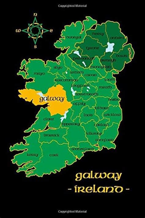 Galway In Ireland Map - Felice Thomasina