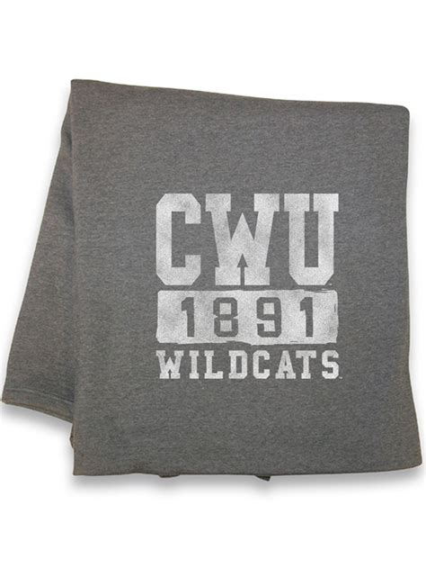 Wildcat Shop CWU Graphite Sweatshirt Blanket