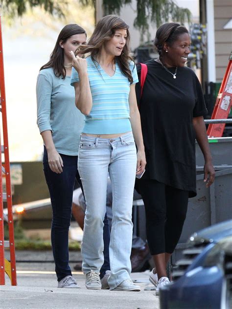 Jessica Biel On The Set Of Shock And Awe In New Orleans 10312016