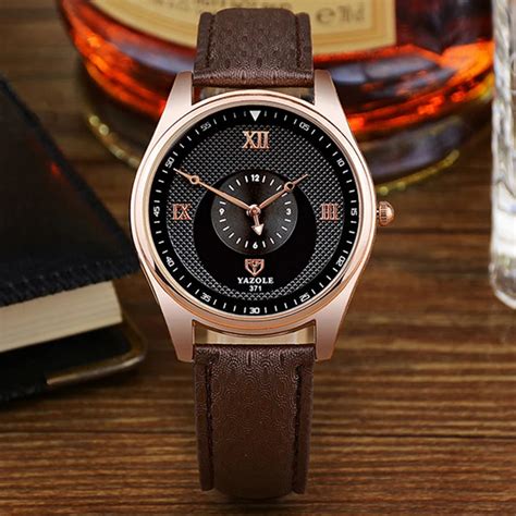 Yazole reloj deportivo de lujo para hombre cronógrafo de pulsera de