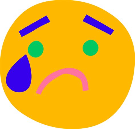 Sad Face Emoticon Png