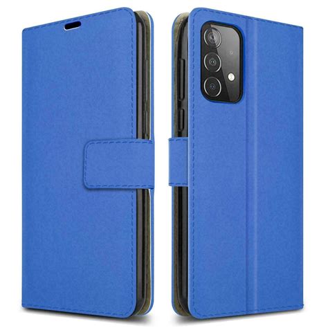 Blue For Samsung Galaxy A A A A A A Wallet Case Leather