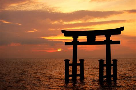 Shirahige Shrine: The Hidden Floating Torii Gate - Japan Web Magazine