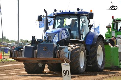 Trekkerslep Trekkertrek Tractorpulling New Holland T 7070