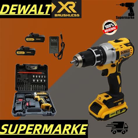 Dewalt V Cordless Drill Hammer Electric Drill Cordless Impact Drill