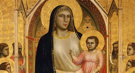 Painting Of The Week Giotto Ognissanti Madonna Renaissance Paintings