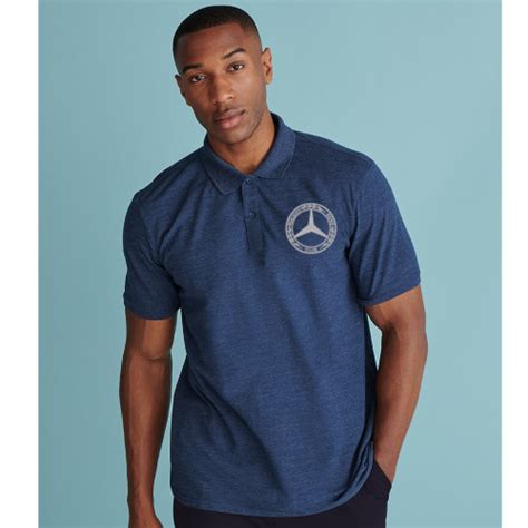 Mercedes Benz Club Microfine Cotton Polo Shirt Mercedes Benz Official