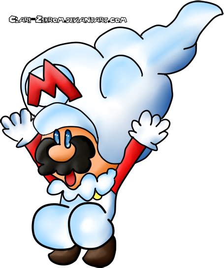 Mario Cloud Svg