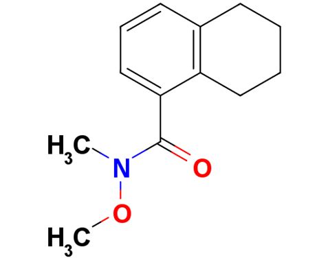 N Methoxy N Methyl 5 6 7 8 Tetrahydro 1 Naphthalenecarboxamide 10 F636386