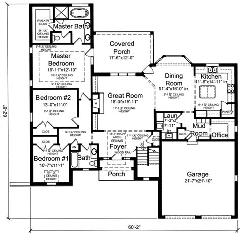 Ceiling Height On Floor Plan Viewfloor Co