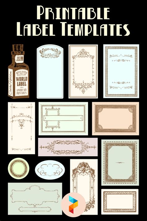 Label Templates Free Printable