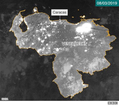 Venezuela Sin Luz Cómo Se Vio Desde El Espacio El Apagón Más Largo De