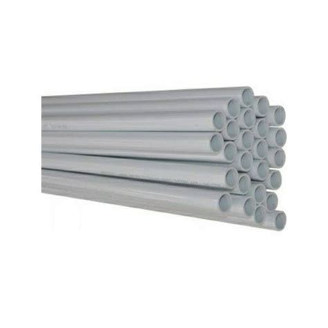 Gray 3 M 20mm PVC Electrical Conduit Pipes For Industrial At Rs 30