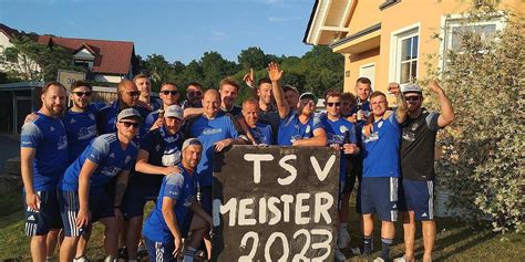 Fußball Kreisklasse 2 ER PEG TSV Kirchehrenbach ist Meister DJK