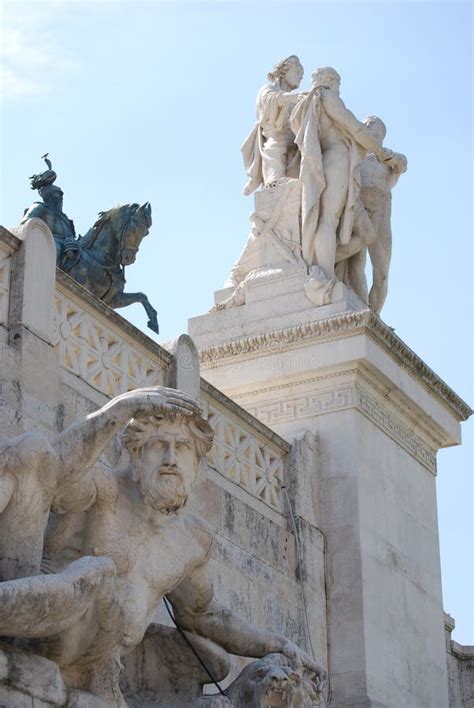 The Altare Della Patria Stock Image Image Of Europe