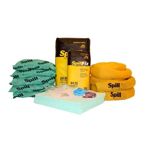 Spillfix Chemical Spill Kit Refills Chemical Cleanup