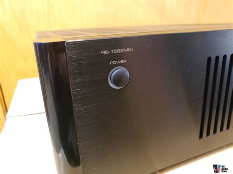 Rotel Rb Mkii Watt Stereo Power Amplifier Photo Us