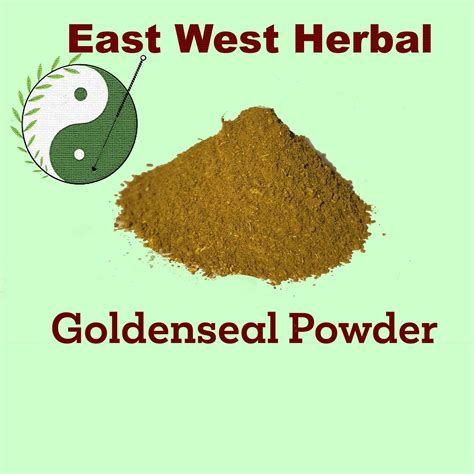 Goldenseal Root Powder Herb Tea Hydrastis Canadensis Organic Etsy