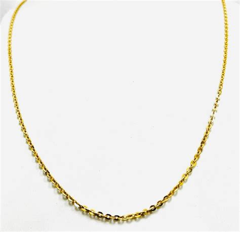 Unoaerre Kt Yellow Gold Necklace Catawiki