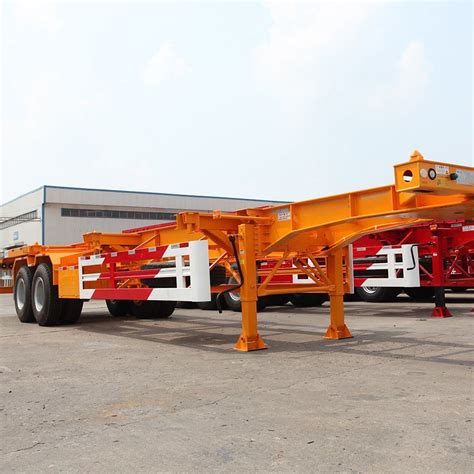 Vehicle Master Customized 2 3 4 Axles 40 45 53 FT Heavy Duty Container