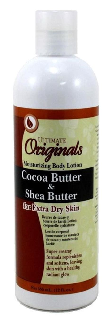 Ultimate Originals Body Lotion Cocoa Butter Shea Butter 12oz X 3 Packs