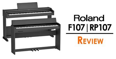 Roland RP107 & F107 review: Even More Affordable