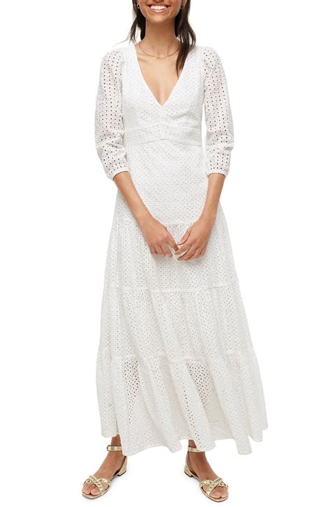 J Crew Tiered Eyelet Maxi Dress Nordstrom Better Together Sale 2020