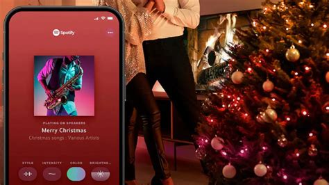 Smarte Beleuchtung Am Weihnachtsbaum Philips Hue Festavia Lichterkette