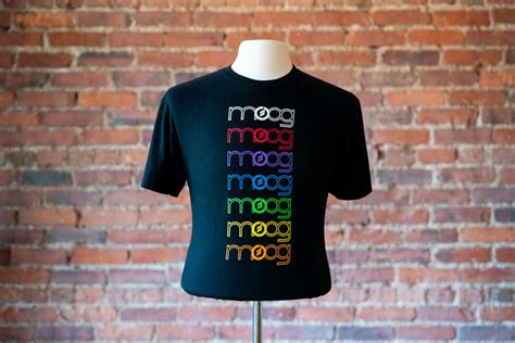 Moog Music Moog Spectrum Logo T Shirt Gearlounge