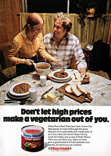 Hormel Dinty Moore Beef Stew 1970s Ad Rvintageads